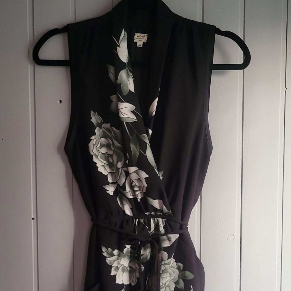 Wilfred Floral Wrap Dress